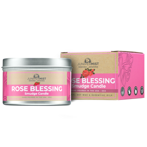Rose Blessings Smudge Candle