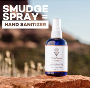 Smudge Spray = Hand Sanitizer