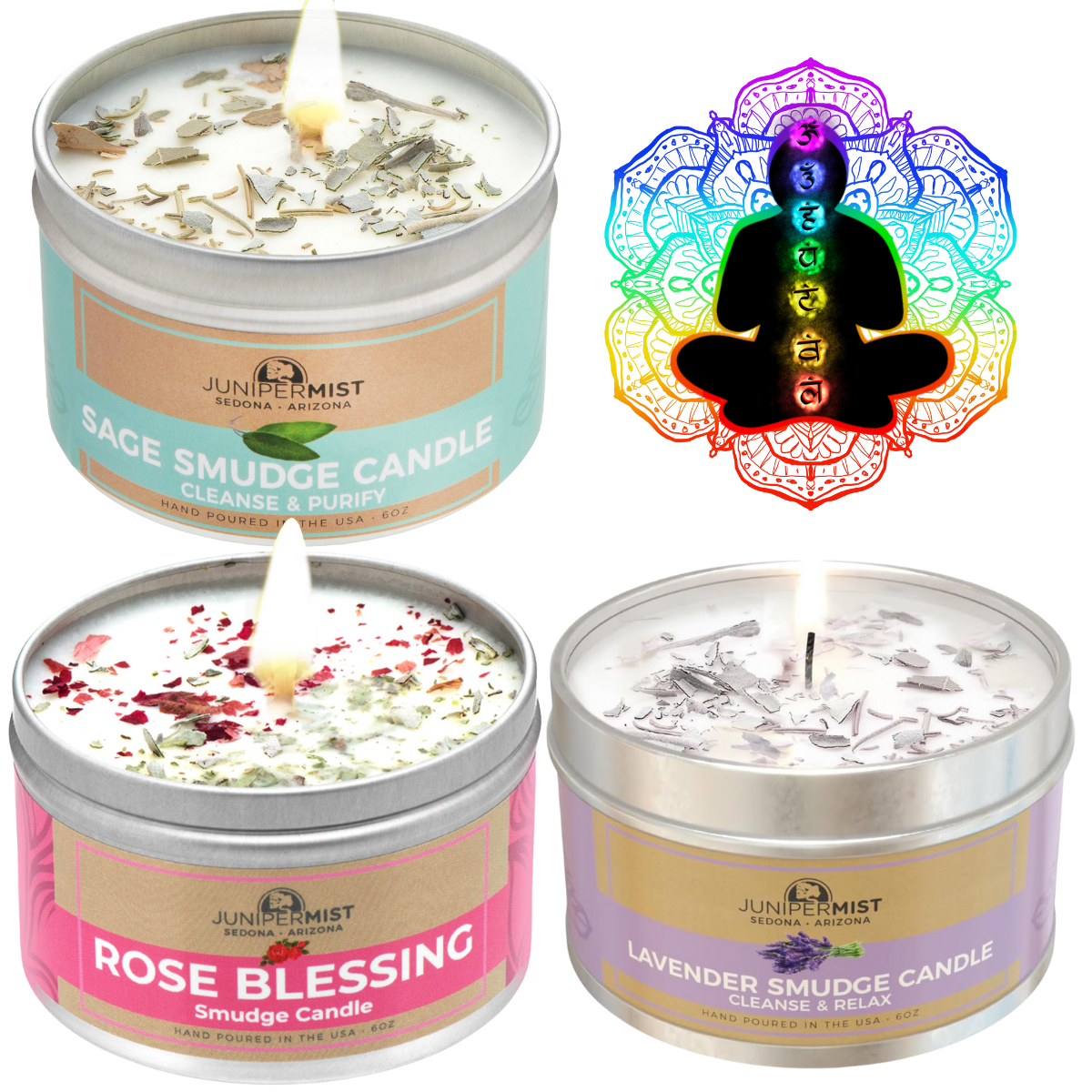 Chakra Alignment Candle Set