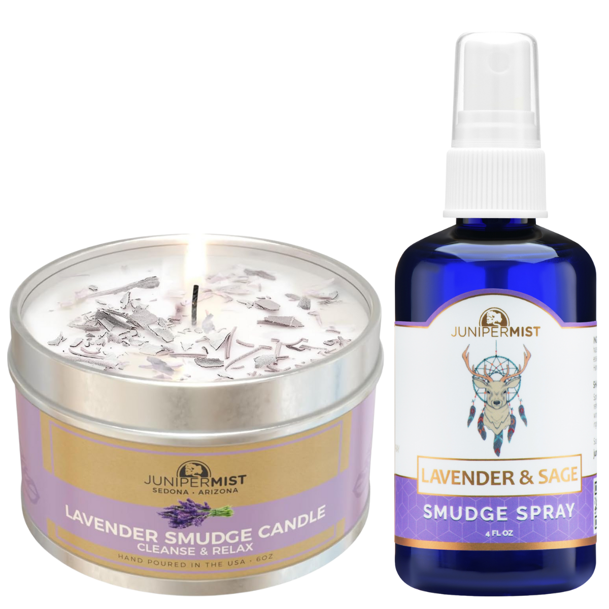 Lavender Smudge Duo