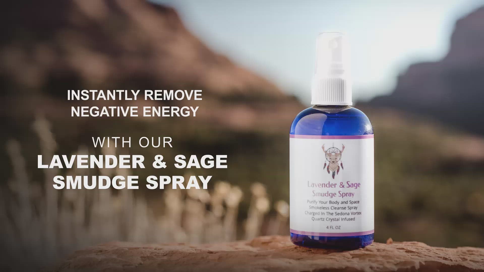 Lavender & Sage Smudge Spray