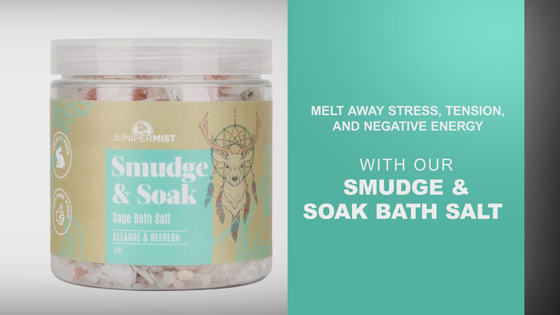 Smudge and Soak Sage Bath Salts