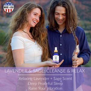 Lavender & Sage Smudge Spray